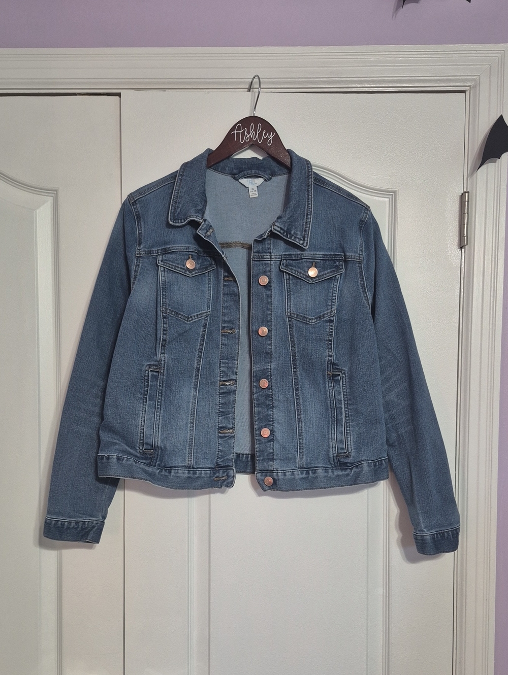 TIME AND TRU Classic Blue Denim Jacket